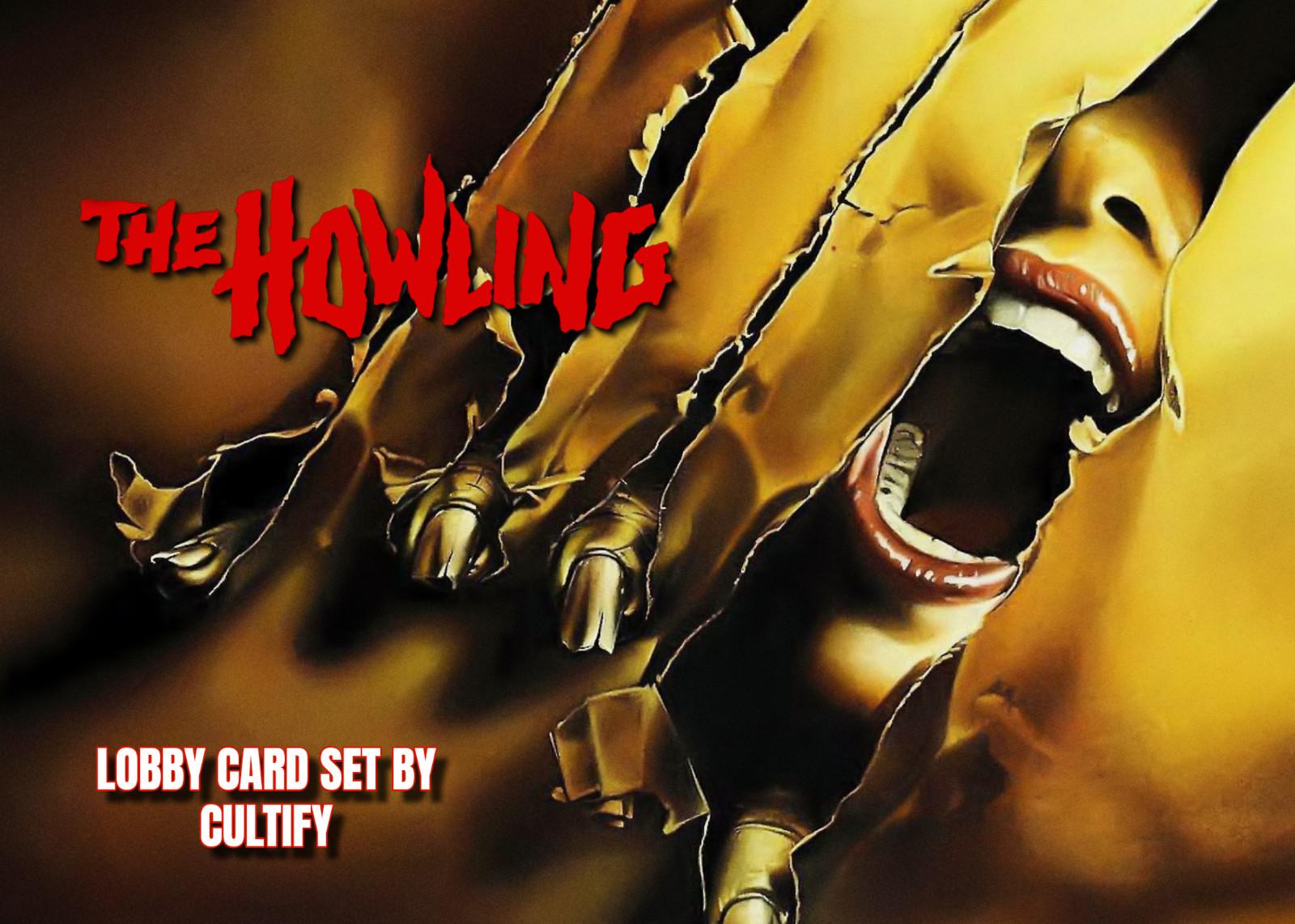 The Howling 1981 Lobby Card Set Of 16 5x7