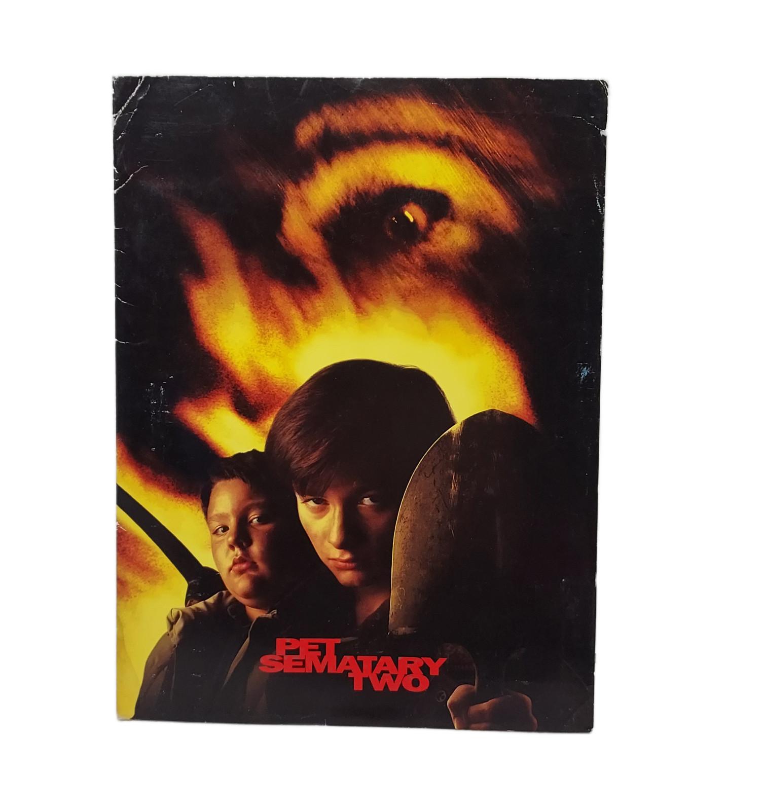 Original “Pet Sematary Two” Press Release Kit Folder