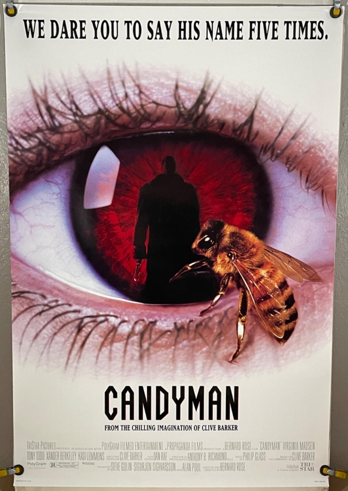CANDYMAN DS ROLLED ORIGINAL ONE SHEET MOVIE POSTER TONY TODD (1992)