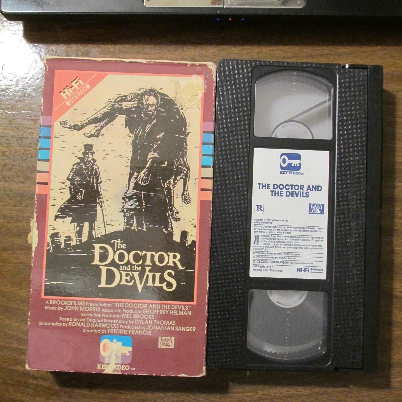 THE DOCTOR AND THE DEVILS~1985 G/C VHS~TWIGGY  TIMOTHY DALTON PATRICK STEWART