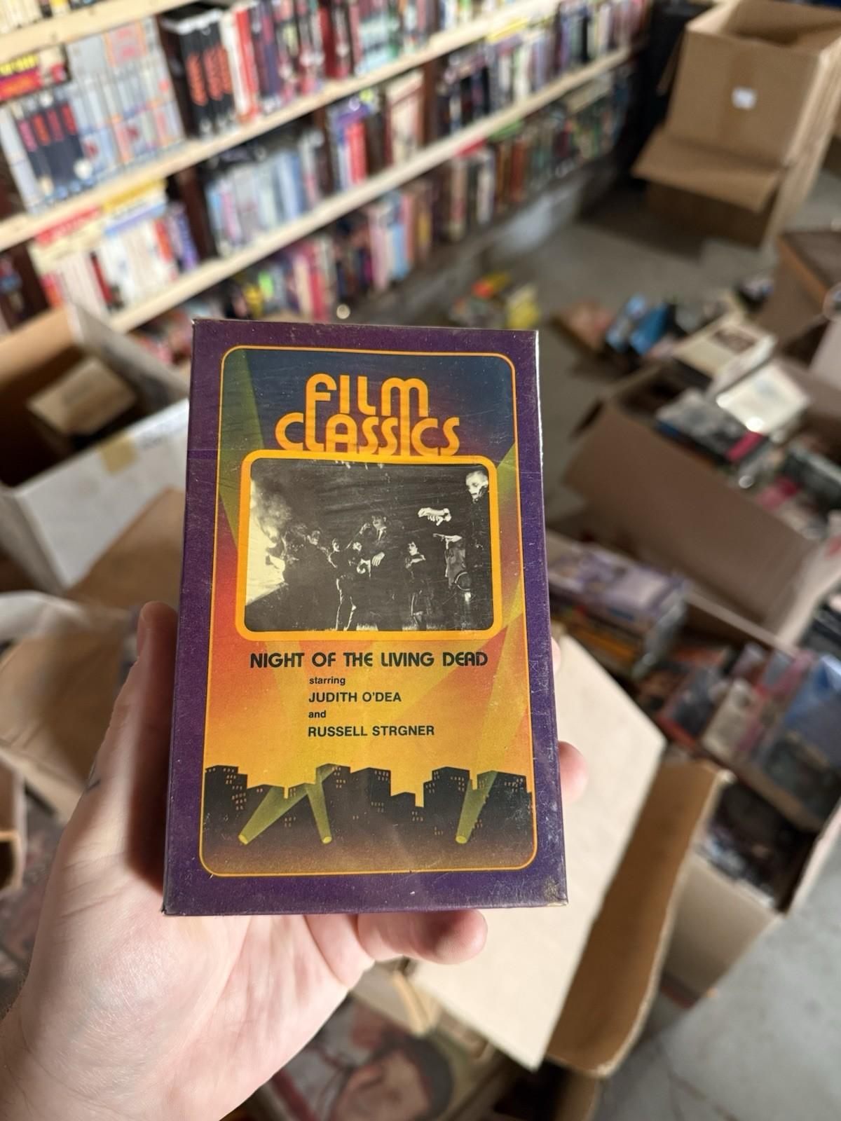 Night Of The Living Dead Beta Not VHS Rare Horror Sealed Brand New VCII