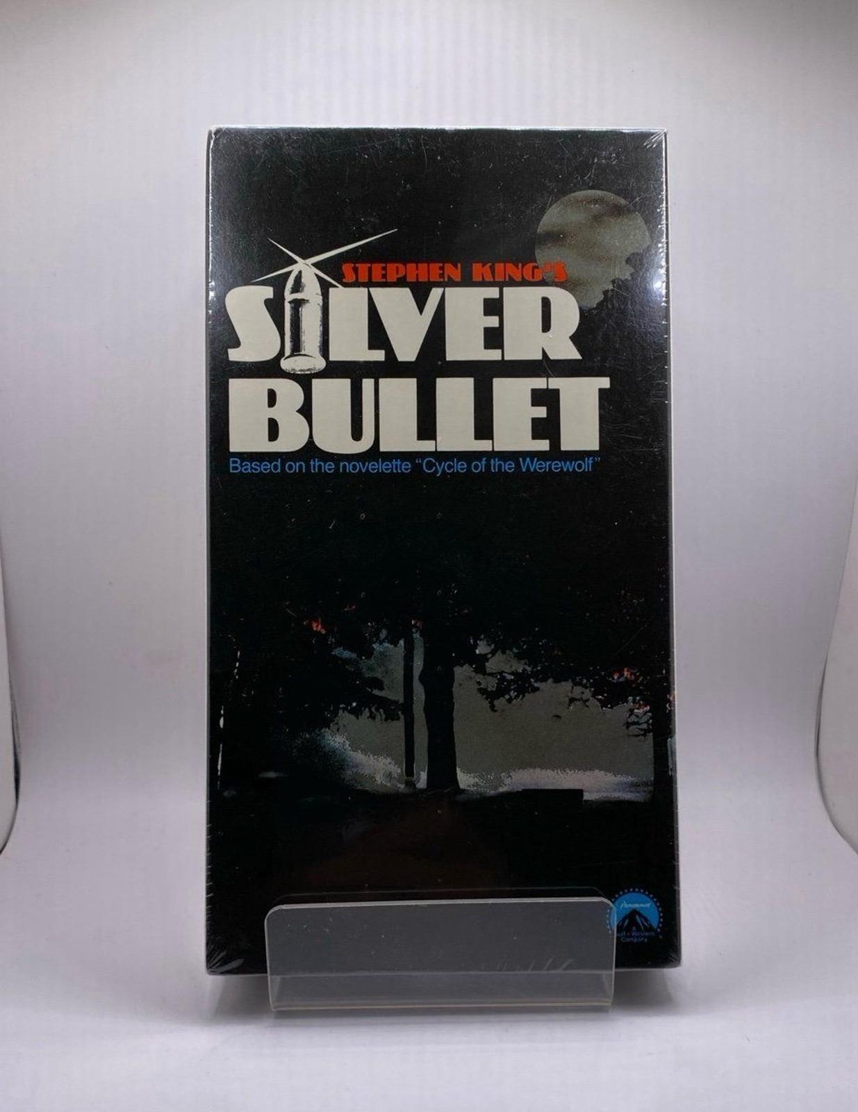 Original Release 1985 Stephen King’s Silver Bullet VHS SEALED NEW Horror
