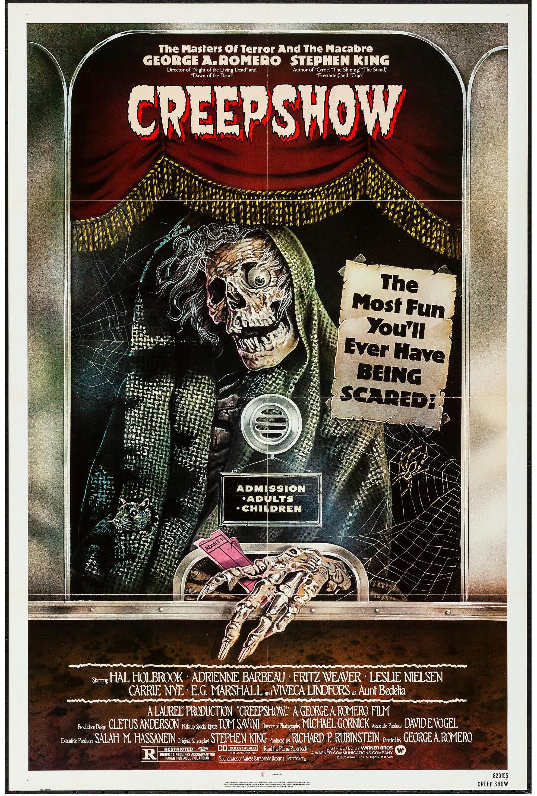 CREEPSHOW original 1982 27x41 one sheet movie poster STEPHEN KING