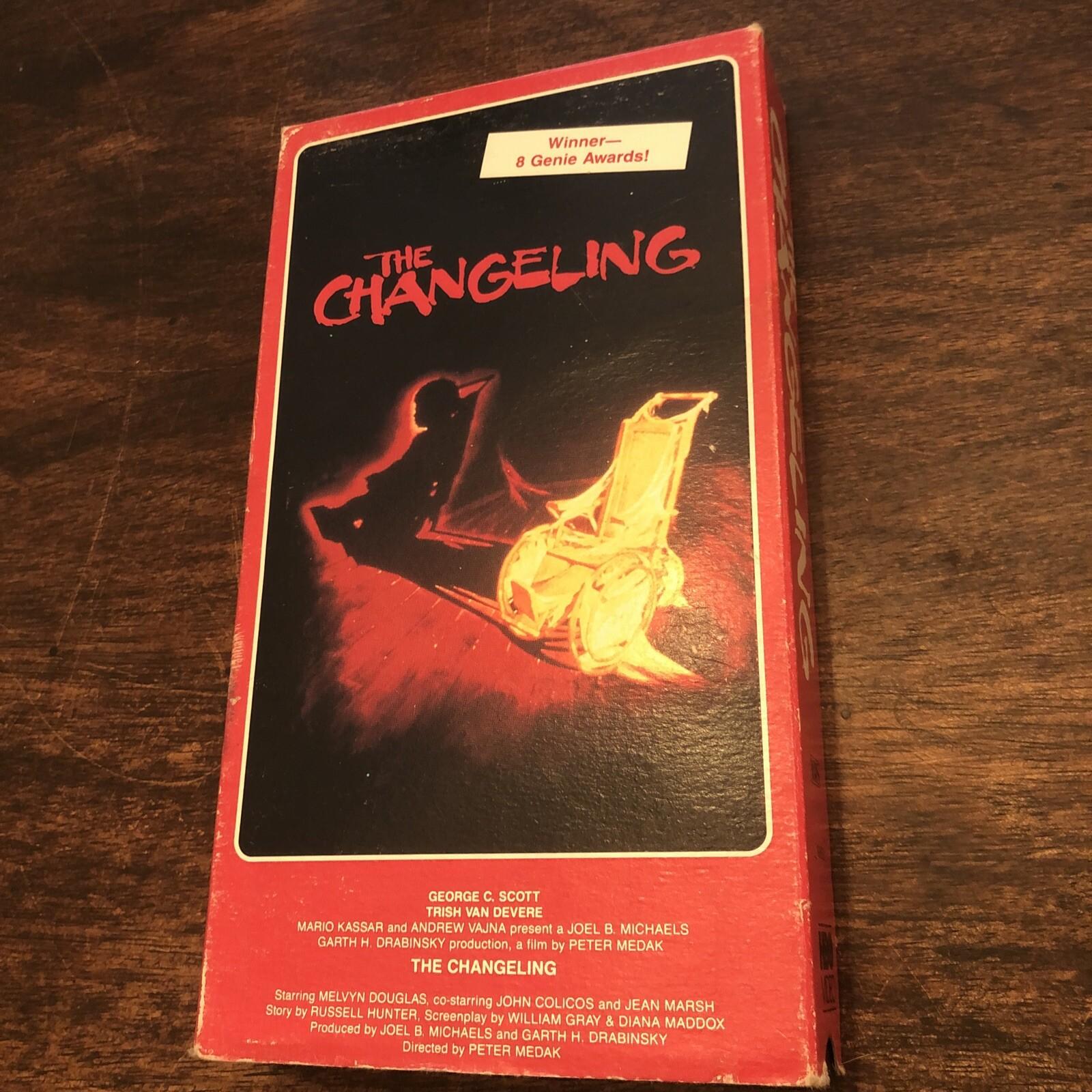 VHS The Changeling Early HBO Video George C. Scott RARE