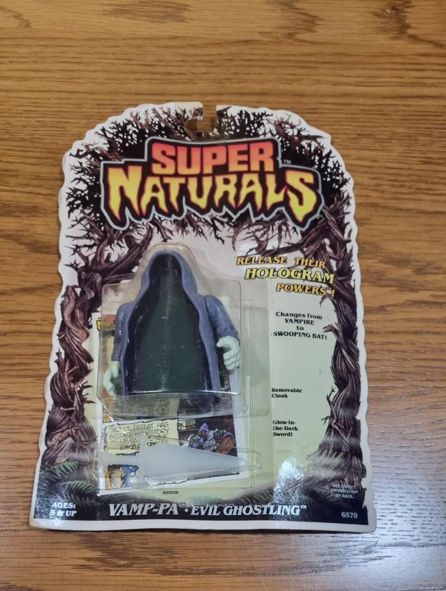 Vintage Super Naturals Vamp-Pa Evil Ghostling- 1986 Tonka