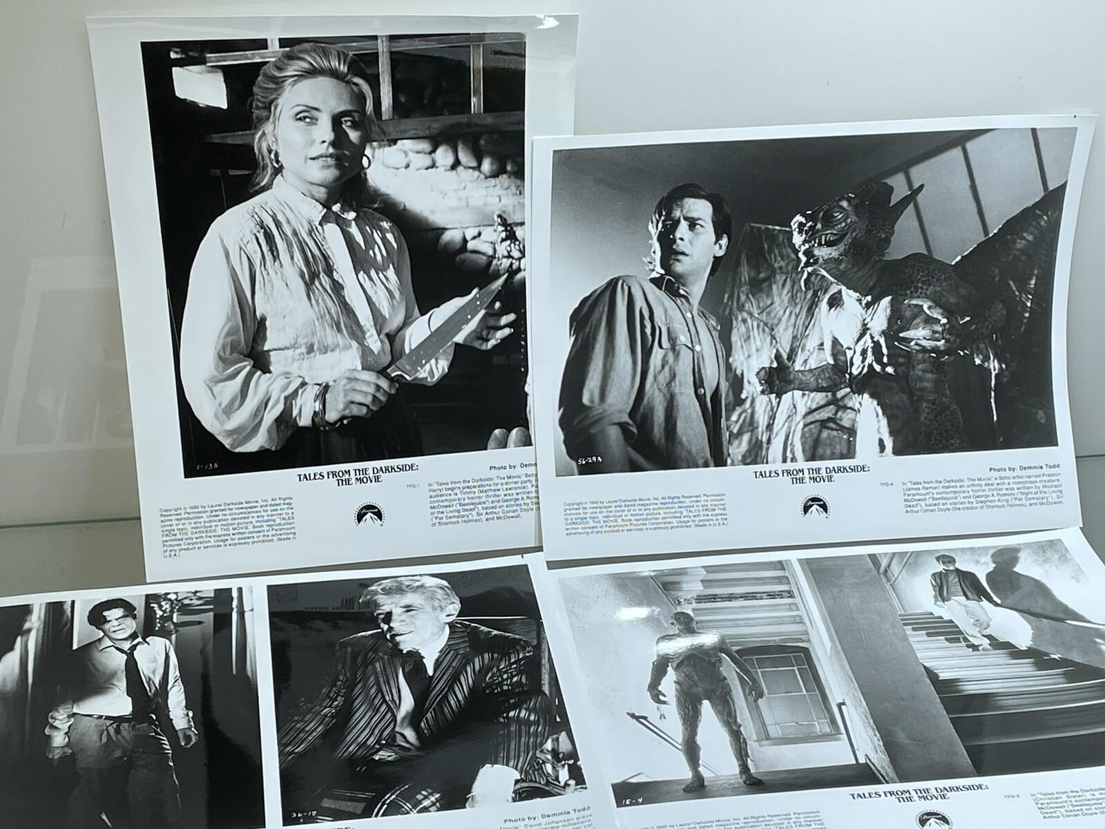 RARE "TALES FROM THE DARKSIDE" 1990 MOVIE Film PHOTOS Advance Campaign Horror