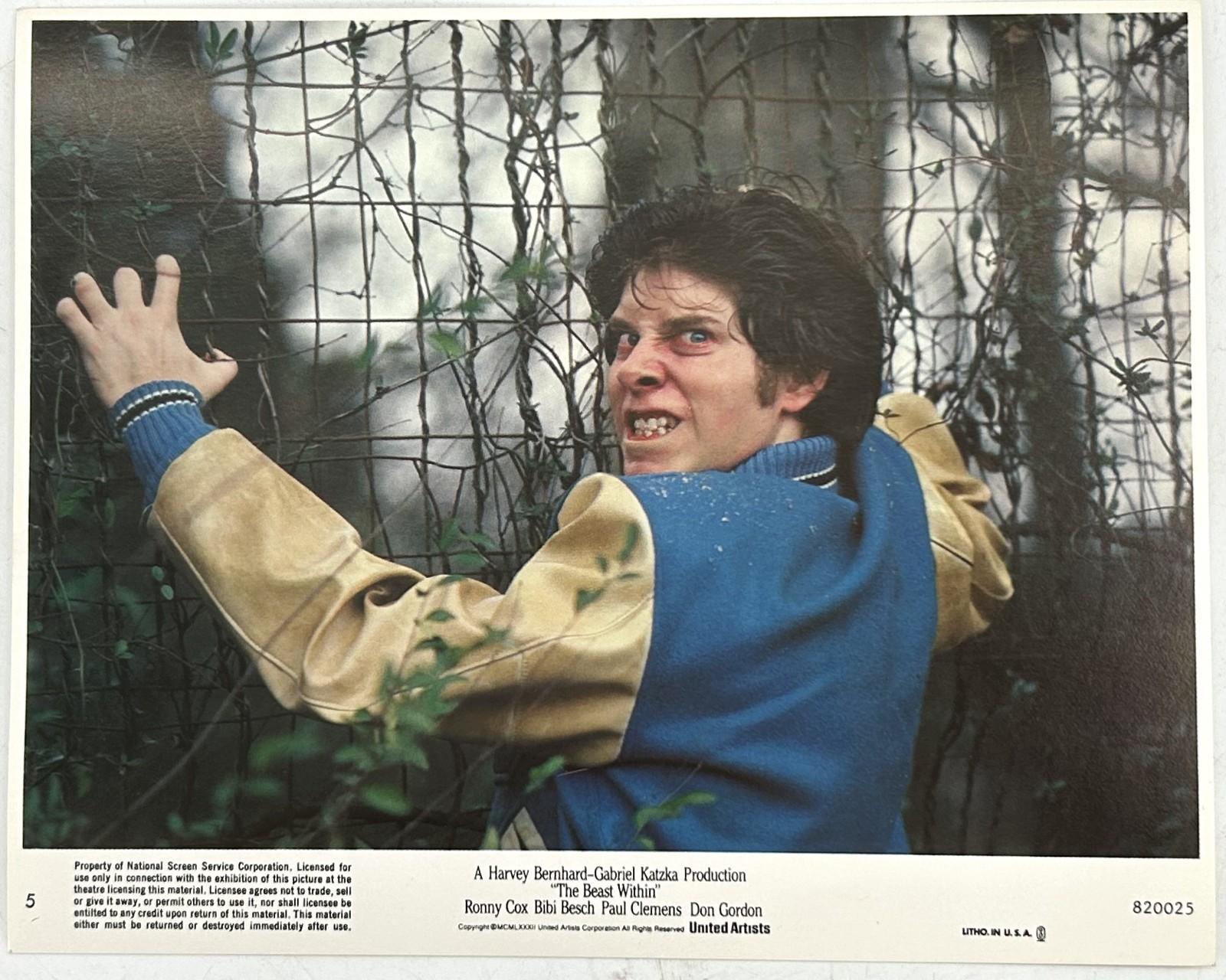 1982 THE BEAST WITHIN Original Movie Promo Still/Press Photo 8"x 10"