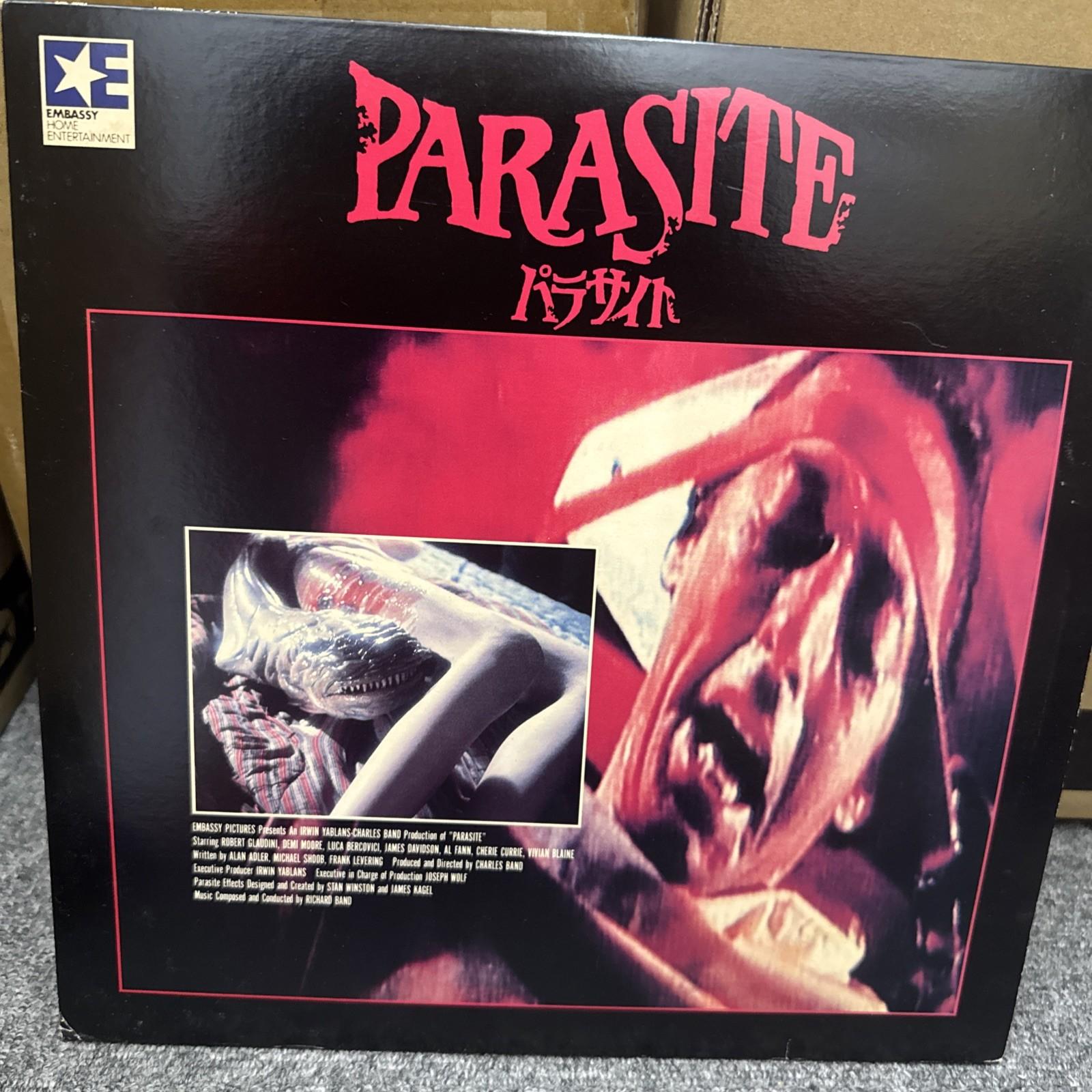 Parasite (1982) Irwin Yablans Japan Laserdisc Obi