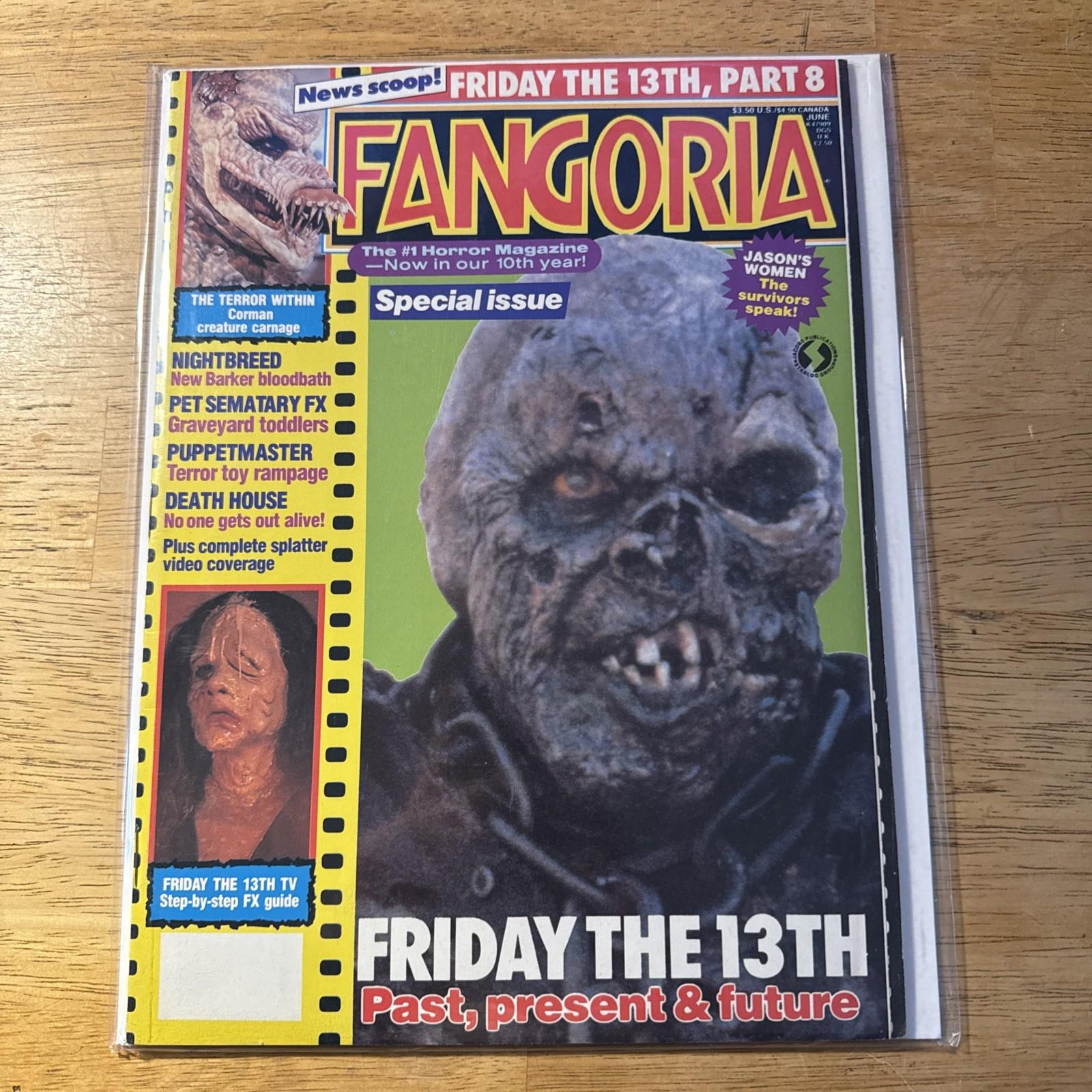 Fangoria #83 June 1989 Friday The 13th/ Pet Cemetery/ Puppet Master