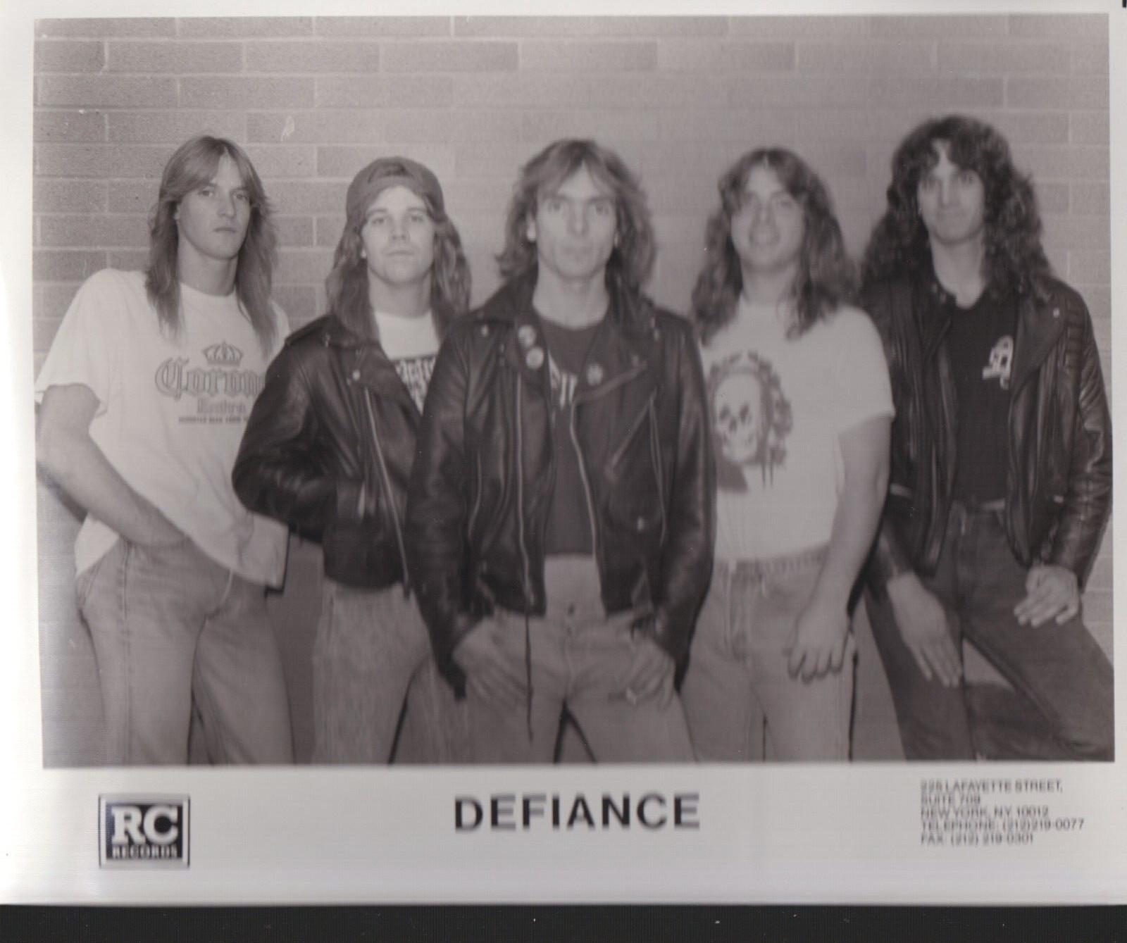 defiance product of society press kit  1989
