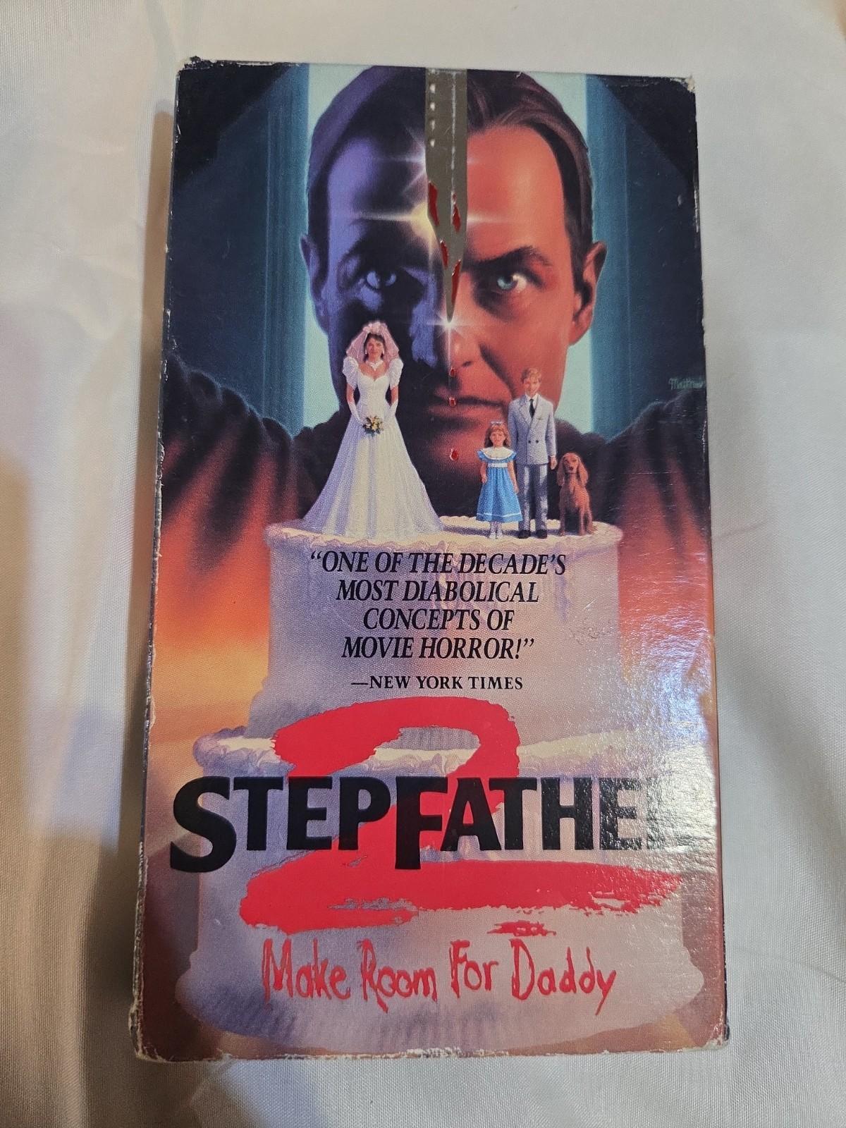 Stepfather 2 (1989) VHS – HBO Video – Cult Horror Sequel – Rare OOP