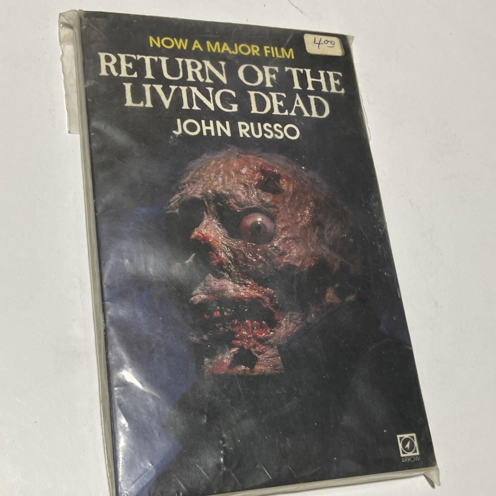 Return of the Living Dead John Russo 1985 Arrow Books Paperback Movie Tie-In