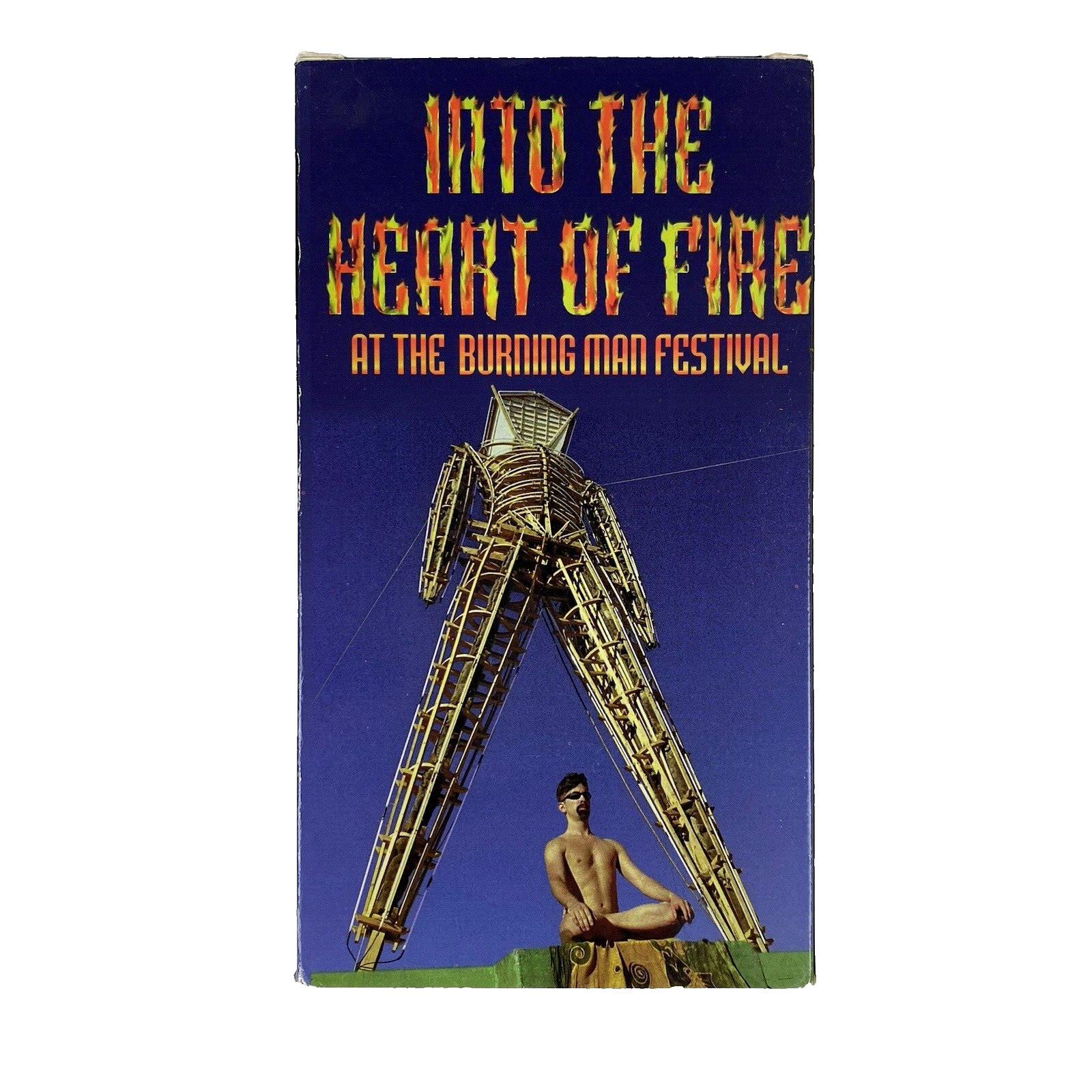 Burning Man Festival BetaMax  Into The Heart Of Fire Mega Rare NOT VHS