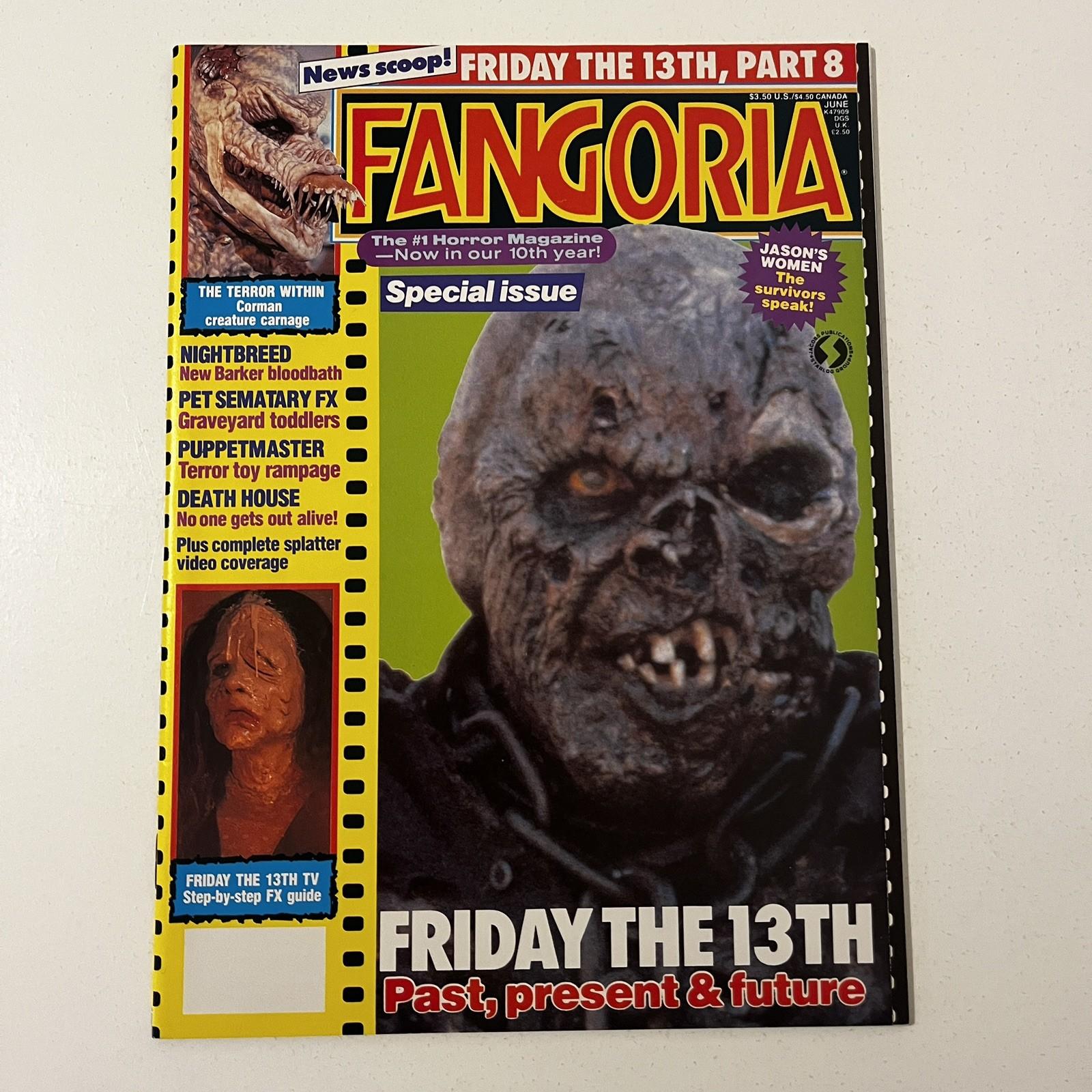 Fangoria Magazine #83 June 1989 Friday the 13th Part VIII: Jason Takes Manhattan