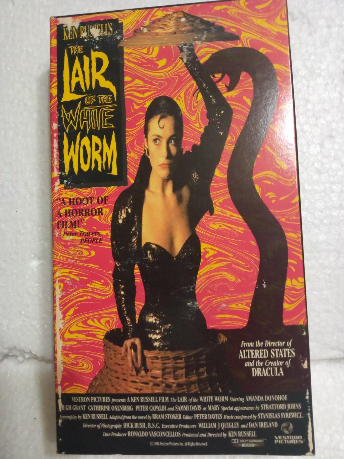 The Lair of the White Worm (1988) VHS Screener – Cult Horror Classic!