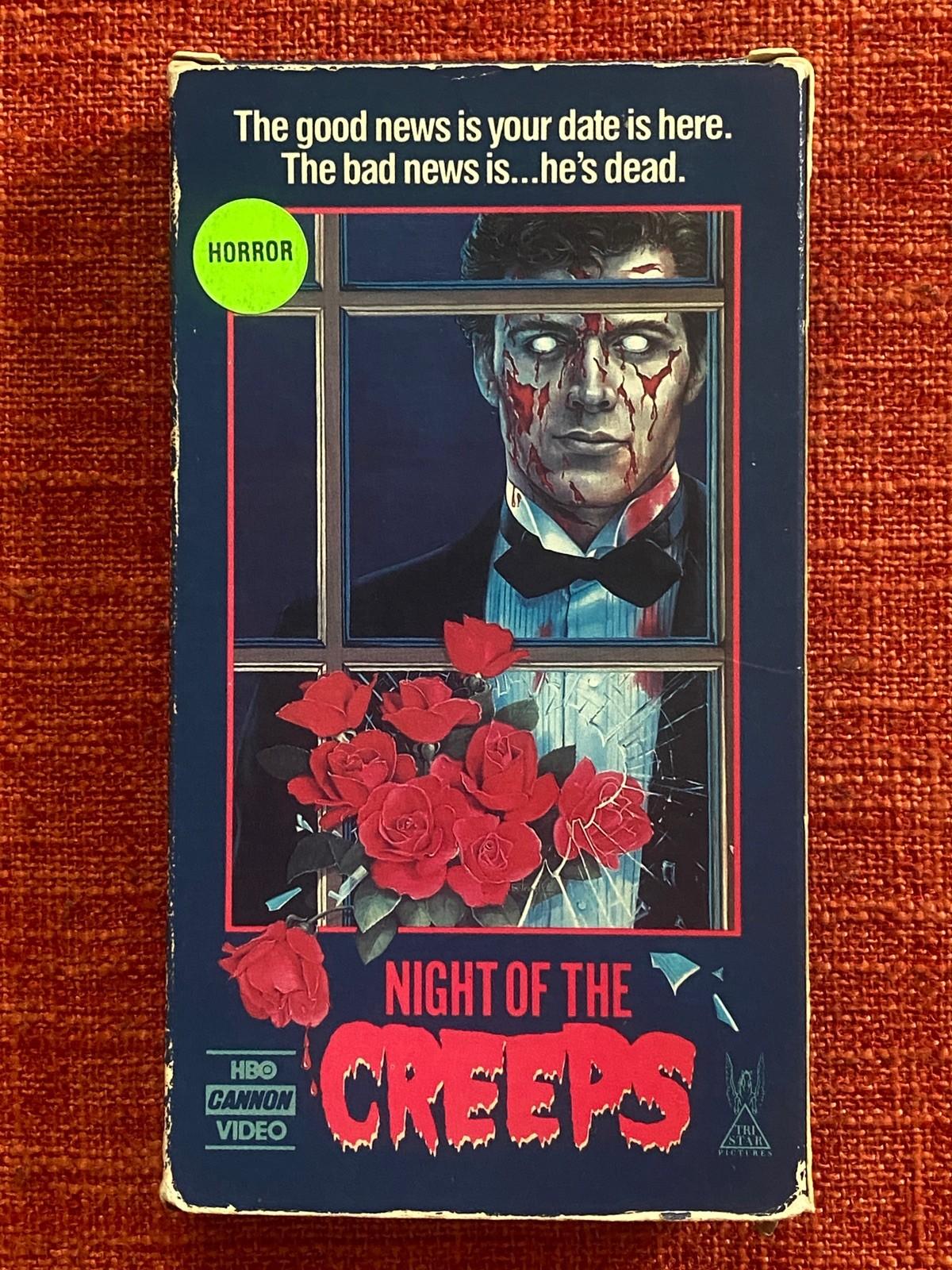 Night of the Creeps 1986 VHS! BEAUTIFUL!