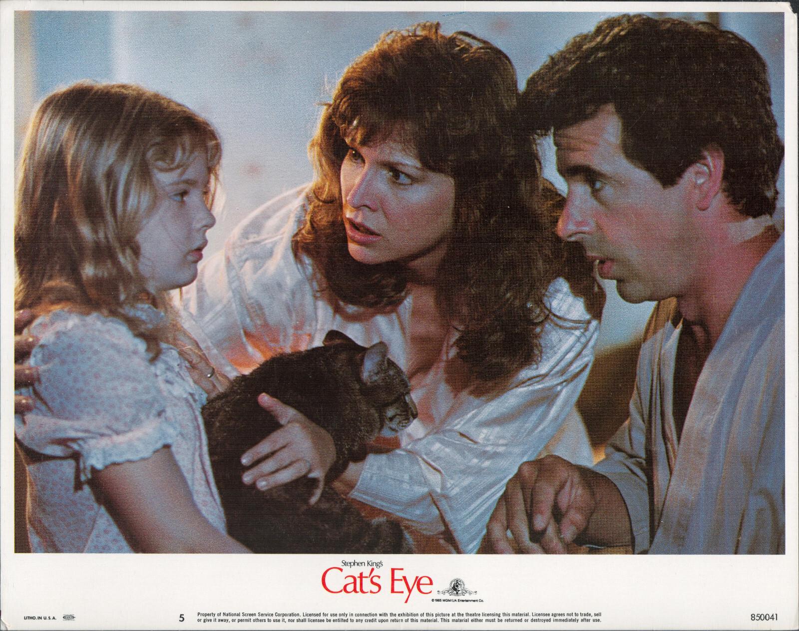Cat s Eye 1985 MGM 11x14  horror lobby card Drew Barrymore Candy Clark