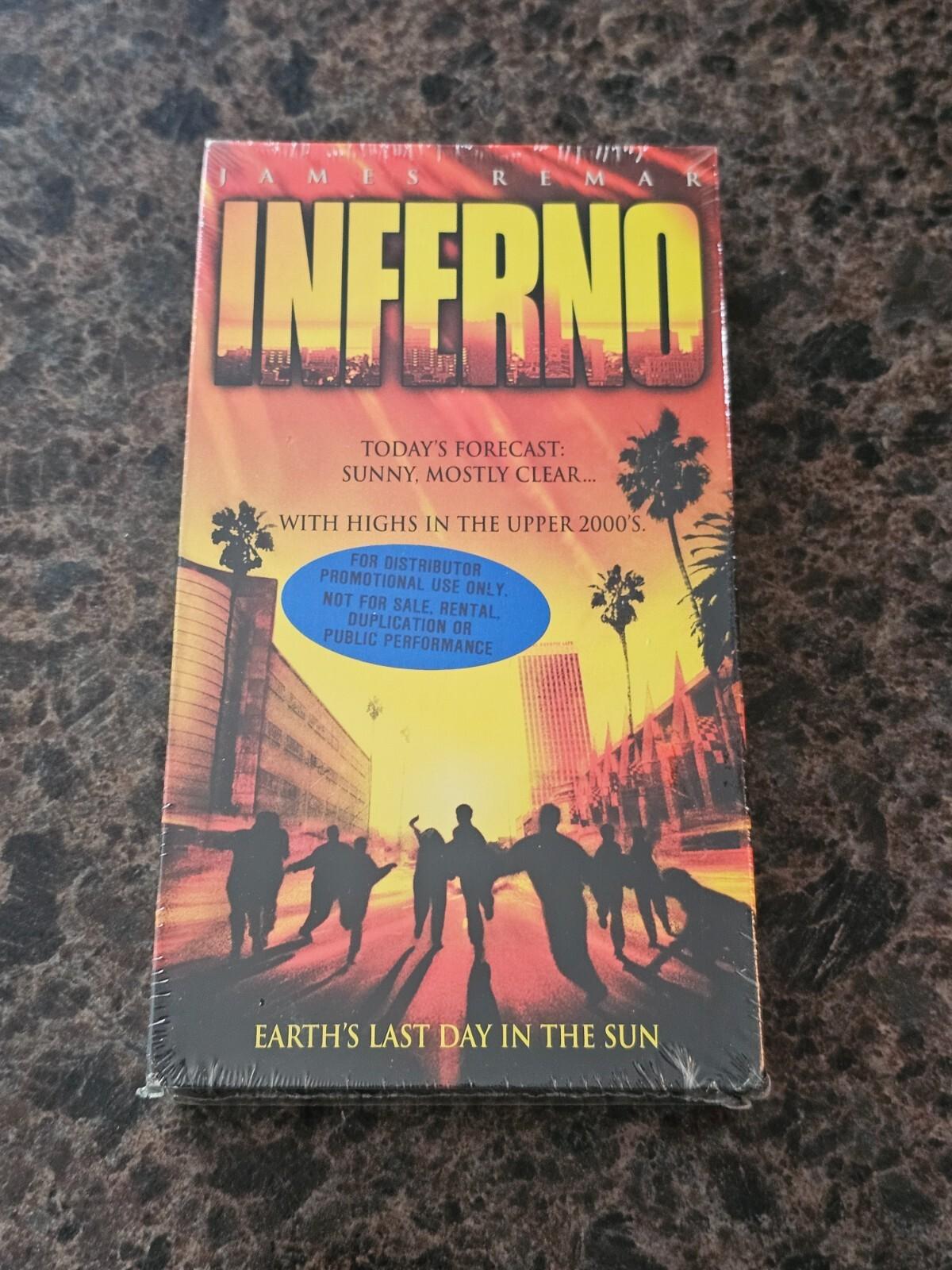 BRAND NEW Inferno (VHS; 1998) James Remar RARE Sealed OOP SCREENER