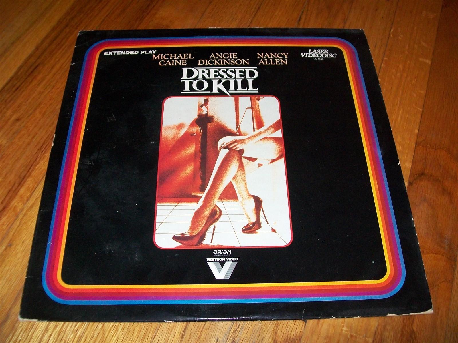 DRESSED TO KILL Laserdisc LD VERY GOOD CONDITION RARE GREAT FILM VESTRON VIDEO