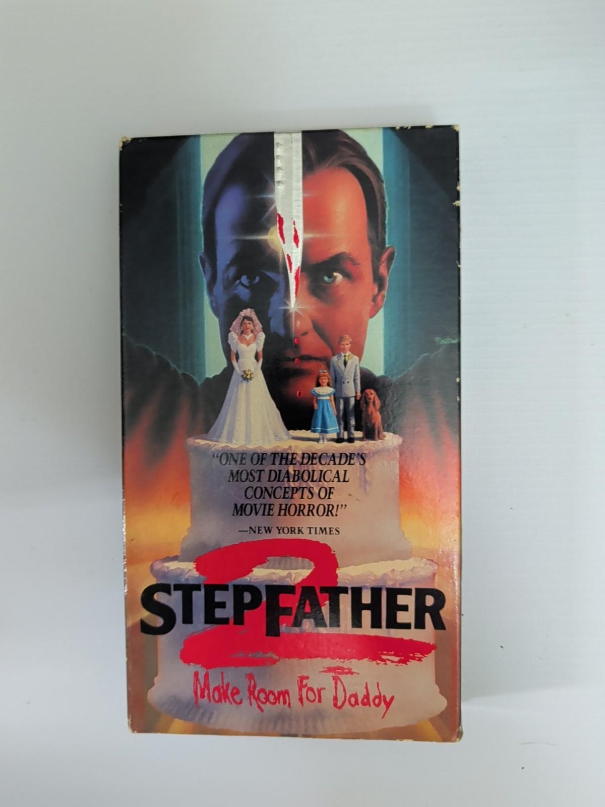 Stepfather 2 (1989) VHS – HBO Video – Cult Horror Sequel – Rare OOP CRITERION 