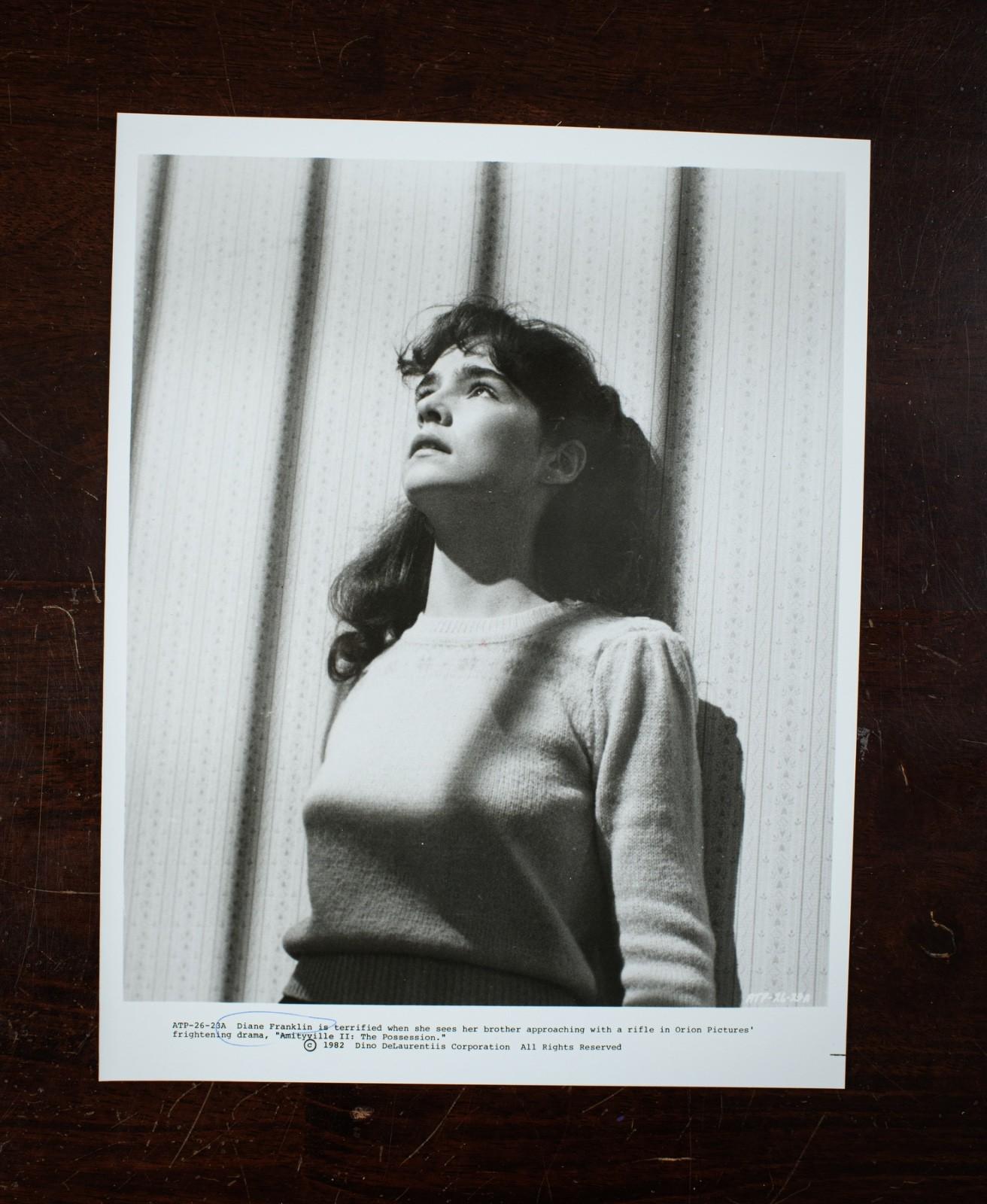 "Amityville II: The Possession" (1982) movie press kit photo - Diane Franklin