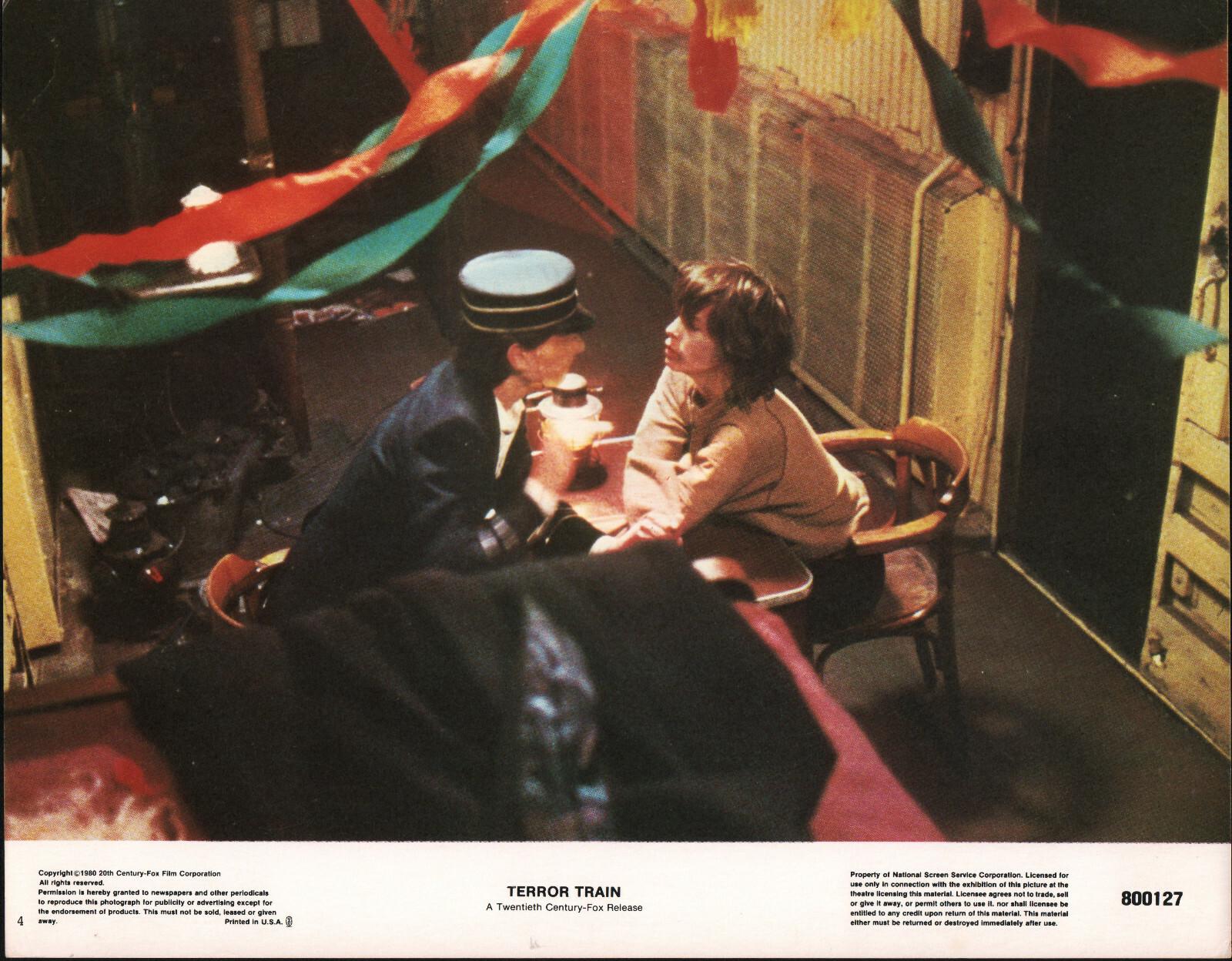 TERROR TRAIN original 1980 lobby card JAMIE LEE CURTIS 11x14 movie poster