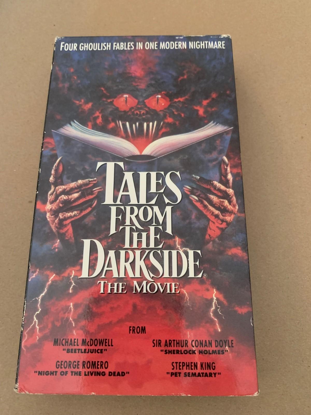 Tales From The Darkside The Movie Rare Horror OOP VHS 1990 PARAMOUNT Tested