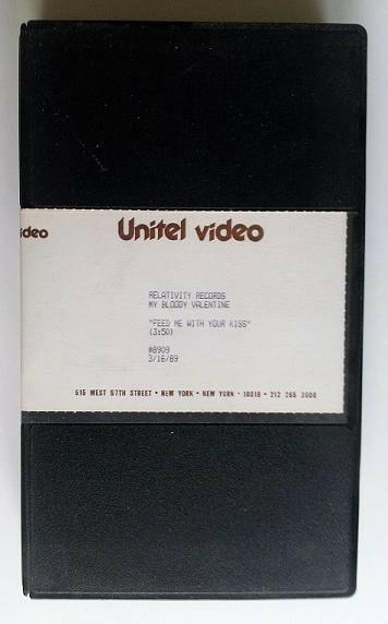 MY BLOODY VALENTINE Feed Me With Your Kiss  VHS NTSC RARE PROMO ONLY