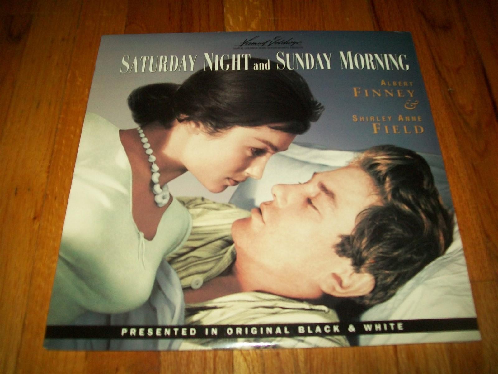 SATURDAY NIGHT AND SUNDAY MORNING Laserdisc LD BRAND NEW SEALED VERY RARE B&W