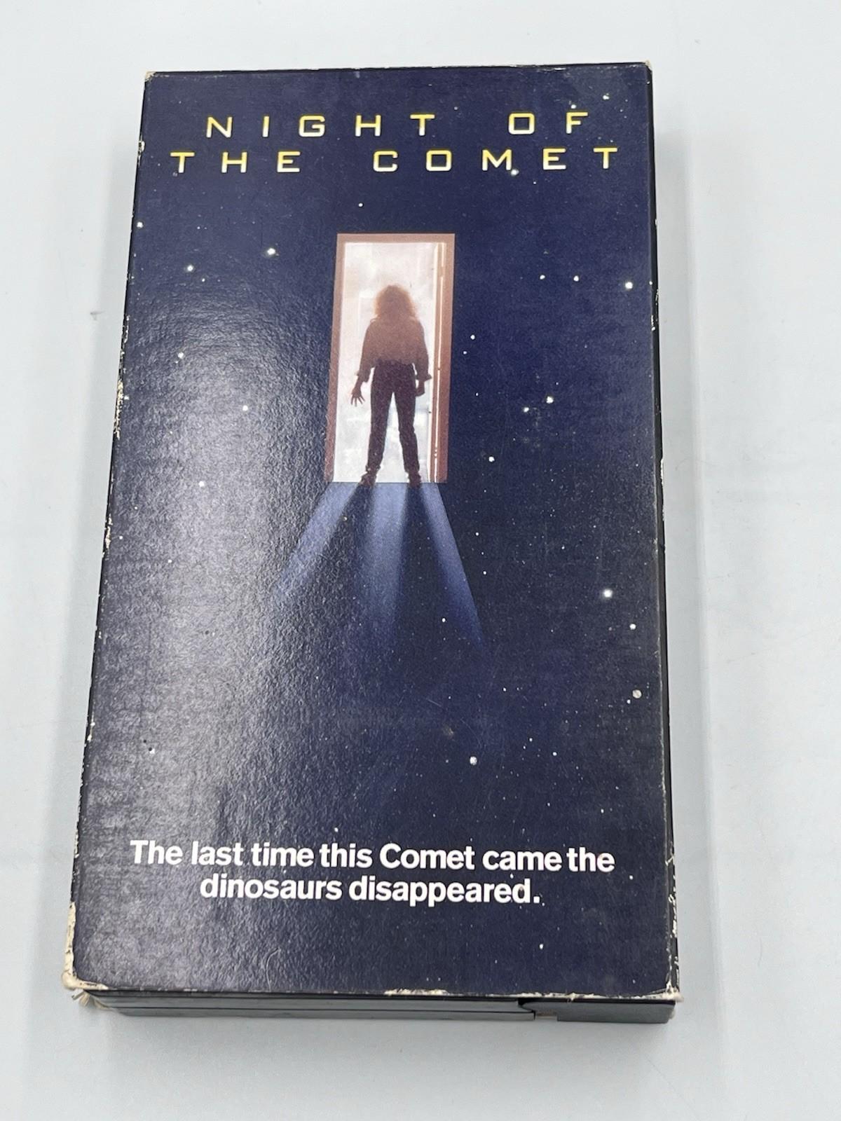 Night of the Comet VHS 1984 Cult Horror Sci-Fi - Catherine Mary Stewart - Clean