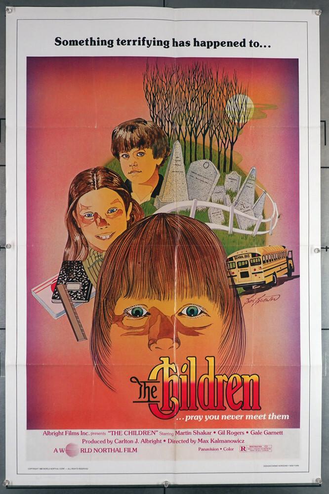 CHILDREN, THE (1980) 11784 Movie Poster (27x41) Cult horror  Film directed by Ma