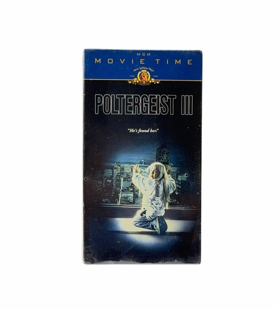Poltergeist III He’s Found Her 1989/2000 Horror VHS MGM Video Tape NEW Sealed