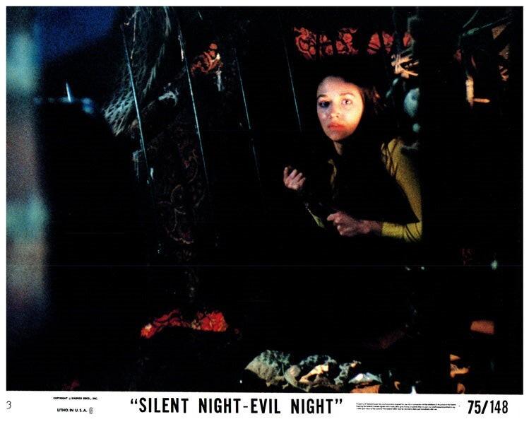 Black Christmas Original Lobby Card Olivia Hussey B Movie Horror 1974