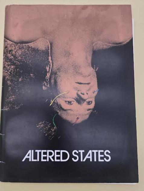 Altered States (1980) Original Warner Bros. Press Kit