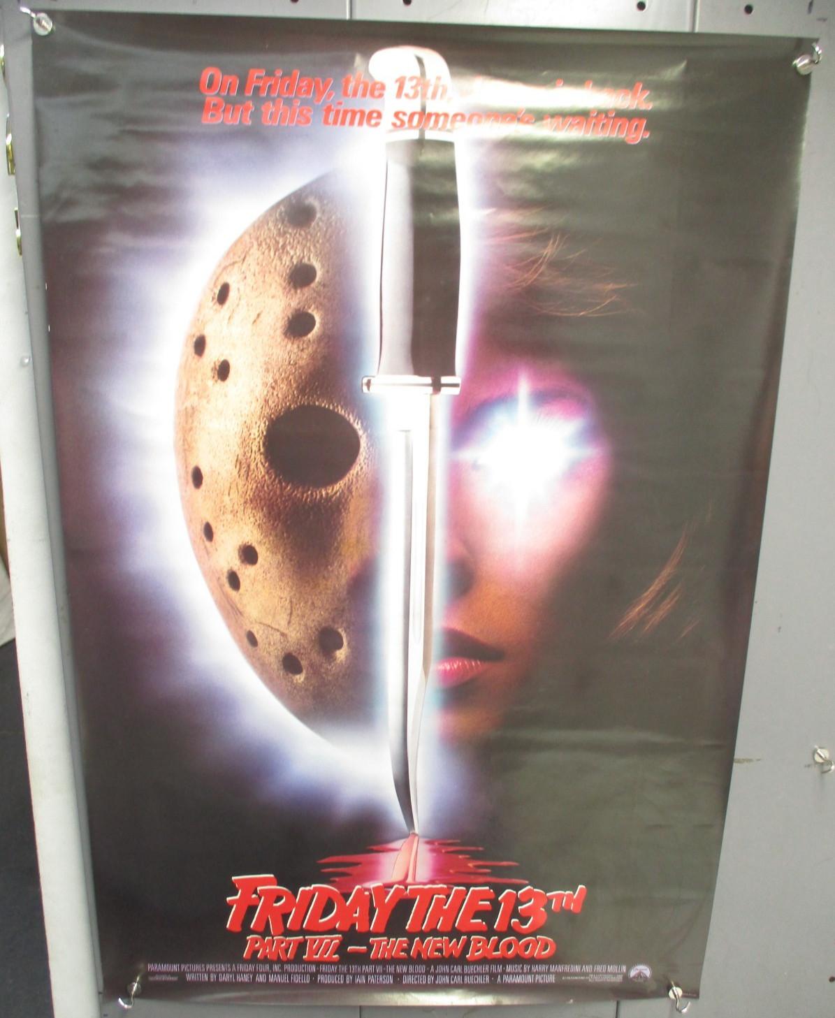 1988 FRIDAY The 13th PART VII The New Blood MOVIE POSTER 27x40 CM6543