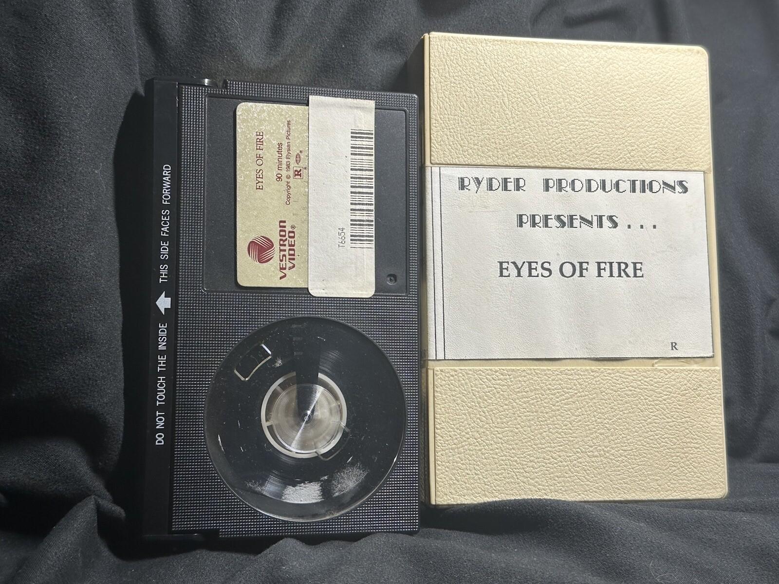 EYES OF FIRE (1983) Rare Betamax Vestron Horror | See Photos For Condition