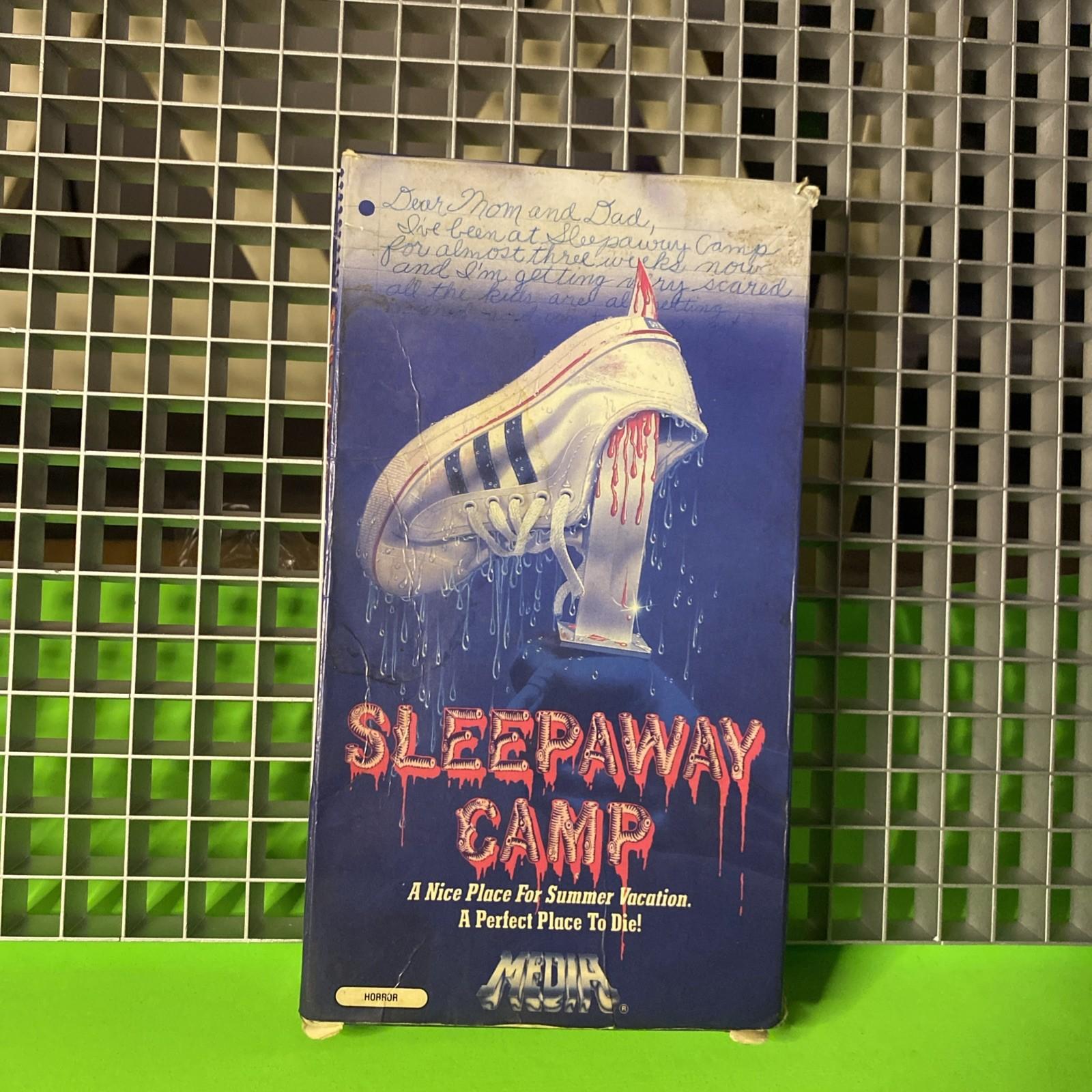 SLEEPAWAY CAMP- VHS BOX ONLY NO TAPE  1st Release RARE 489