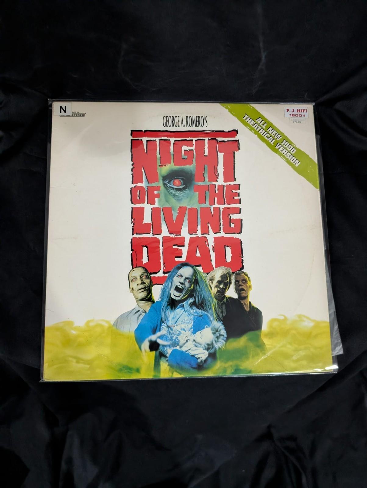 Night of the Living Dead 1990 (not a DVD) Laserdisc vintage rare