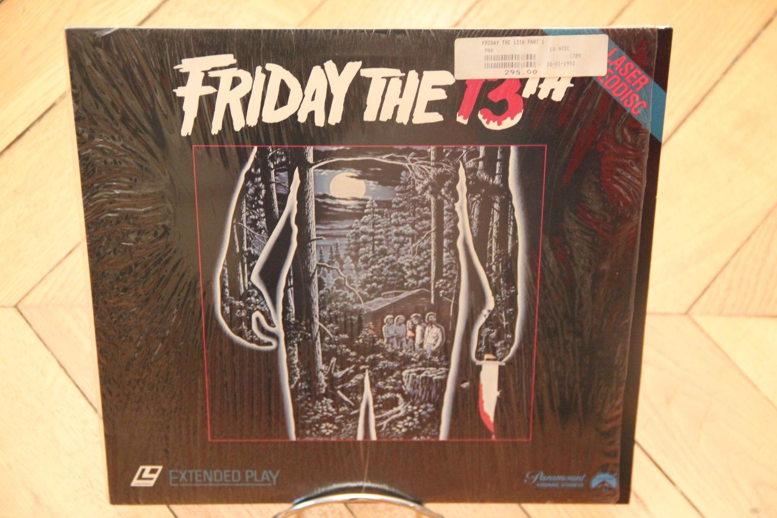 Friday 13th 1980 Laserdisc LD NTSC�Horror