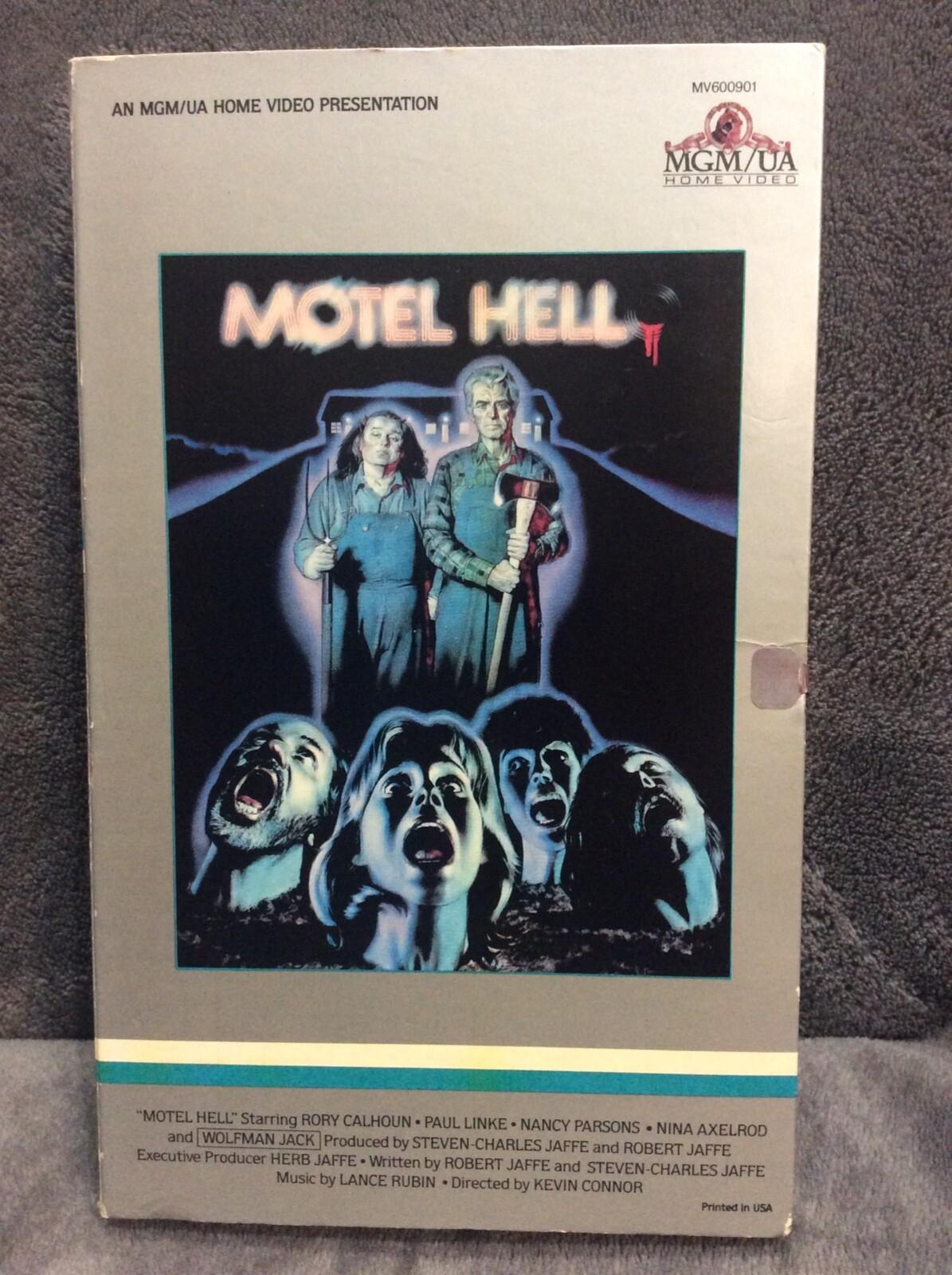 Motel Hell vhs MGM Big Box *ex rental* rare htf 