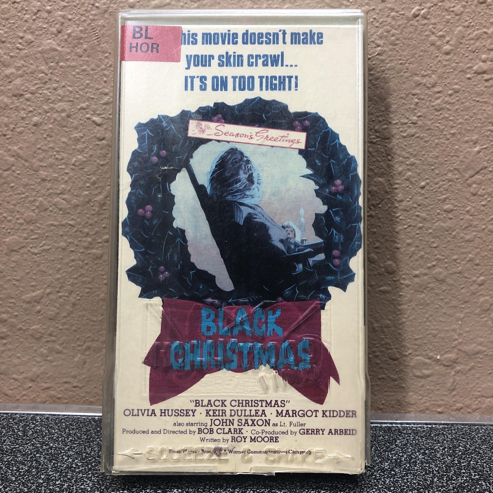 Black Christmas (1974) VHS Hollywood video rental￼ VG