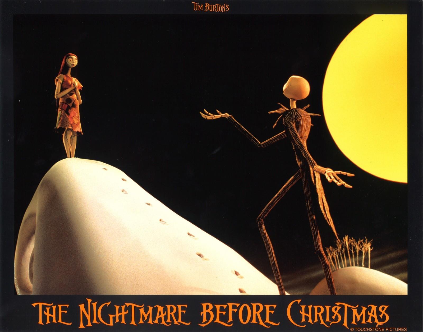 Tim Burton's THE NIGHTMARE BEFORE CHRISTMAS (1993) Original Lobby Card Set RARE