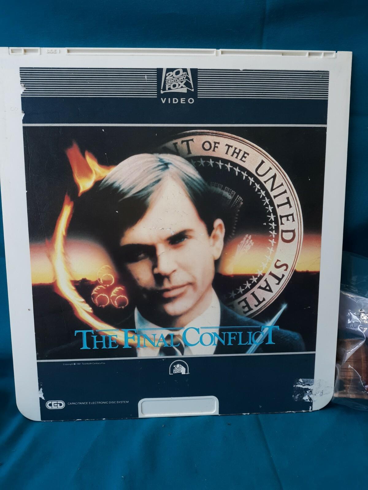 The Final Conflict 1981 Laserdisc CBS Fox Home Video Laser Disc