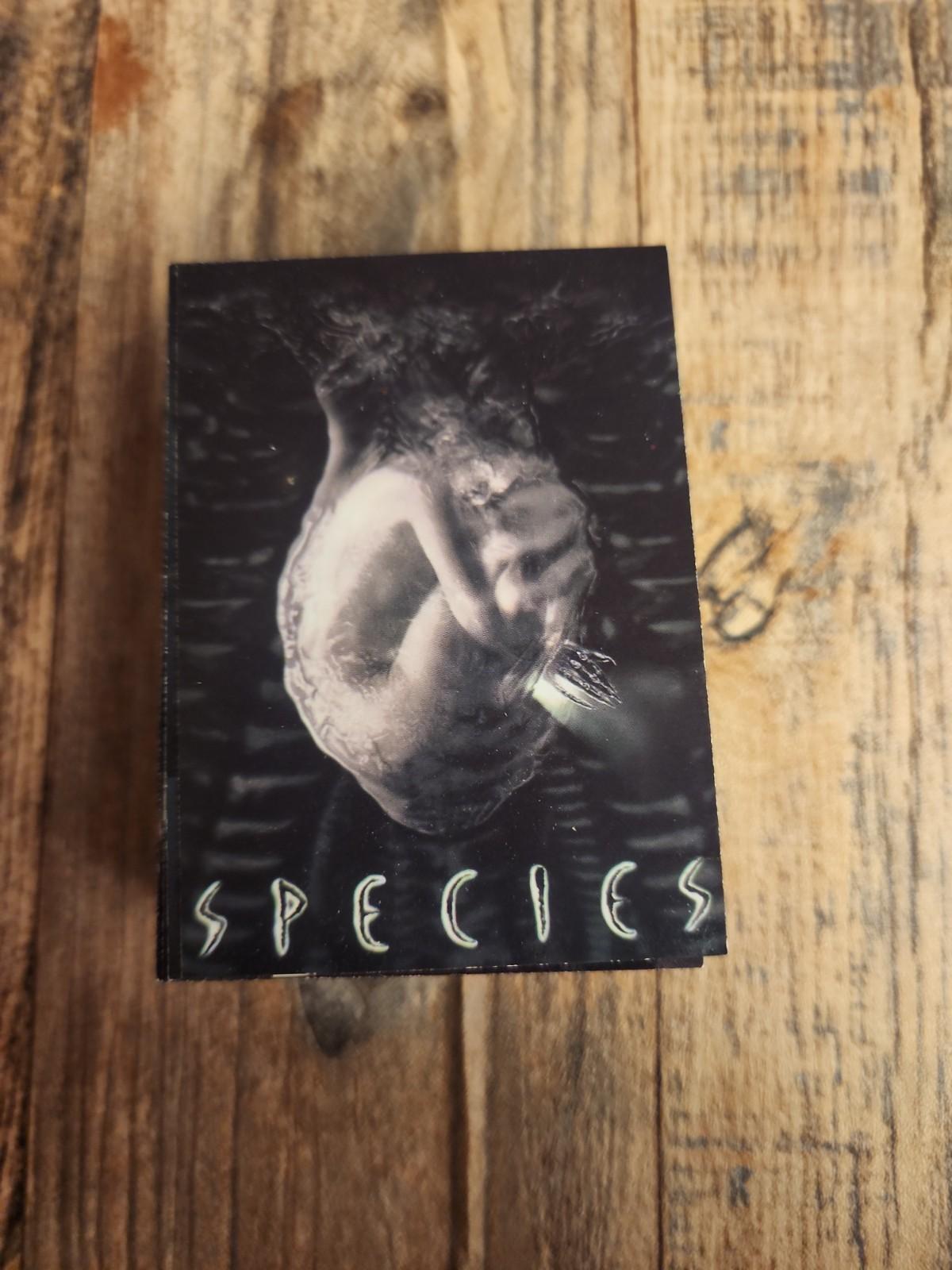1995 Species Movie Trading Cards Complete 90 Card Base Set DuoCards Horror