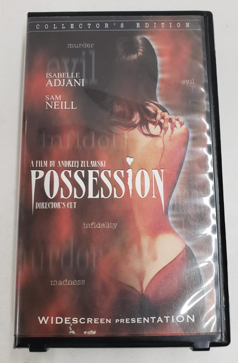 Possession Isabelle Adjani, Andrzej Zulawski 1981 Vestron Video Horror Film VHS