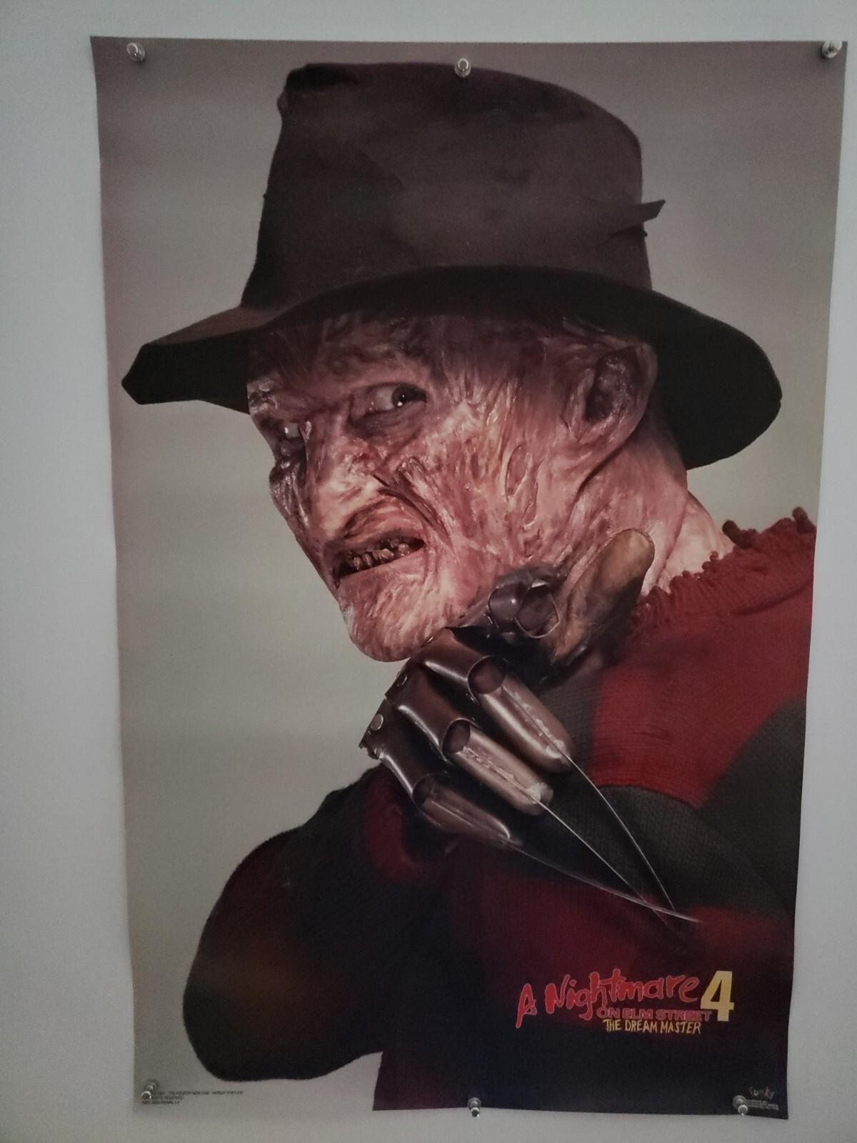 A Nightmare On Elm Street 4 The Dream Master Poster Original 1988 Horror Movie