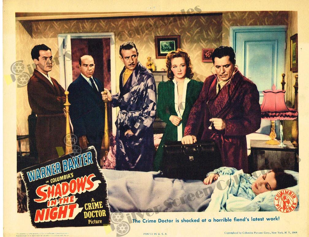 Shadows in the Night (1944) - Original U.S. Lobby Card (11"x14")