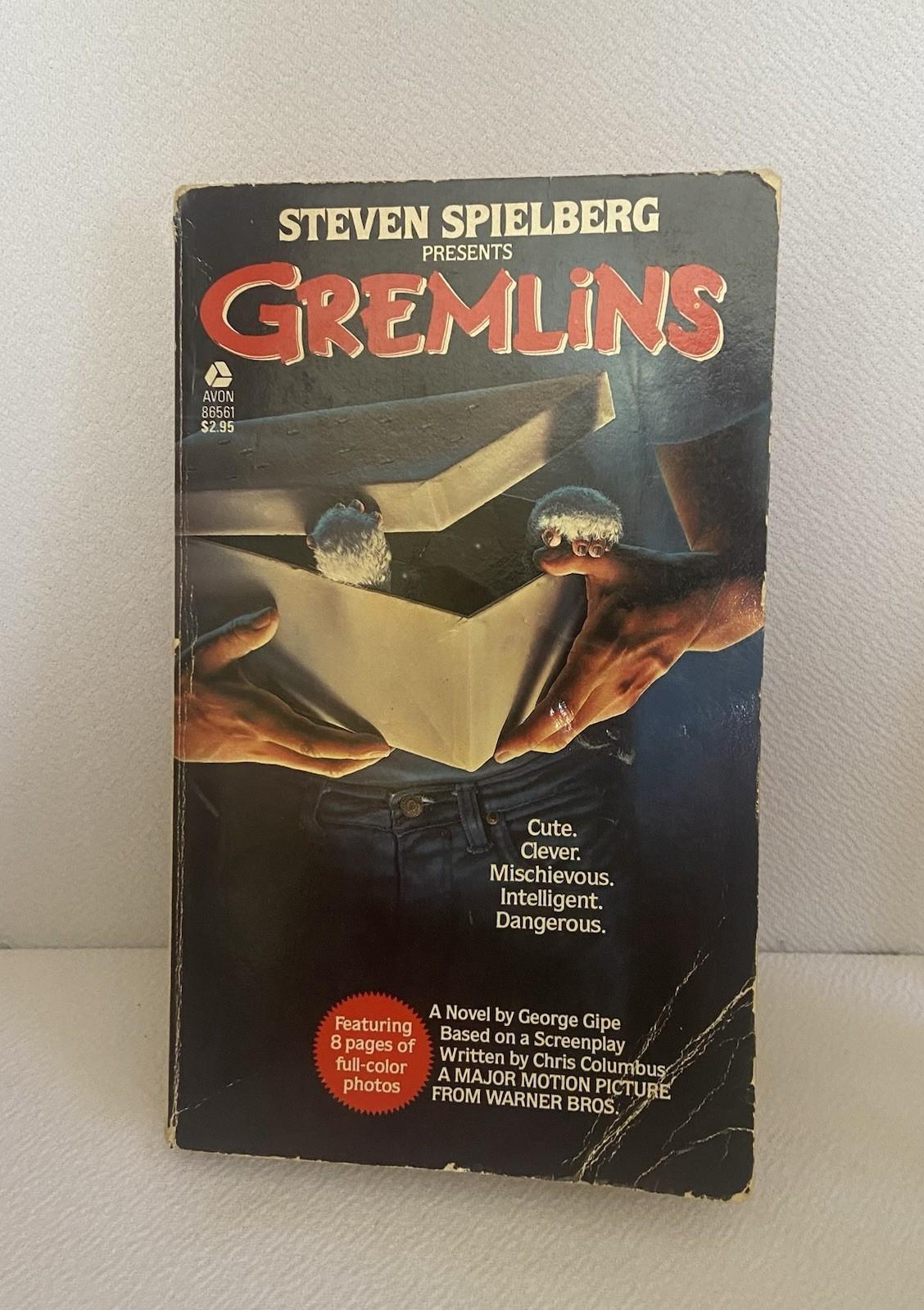 Gremlins Steven Spielberg 1984 PAPERBACK Original 1st Printing Vintage Book 