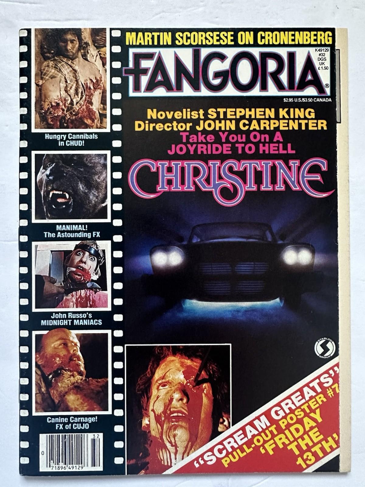 Fangoria #32 Jan. 1984 (Starlog) John Carpenter’s “Christine” Cover