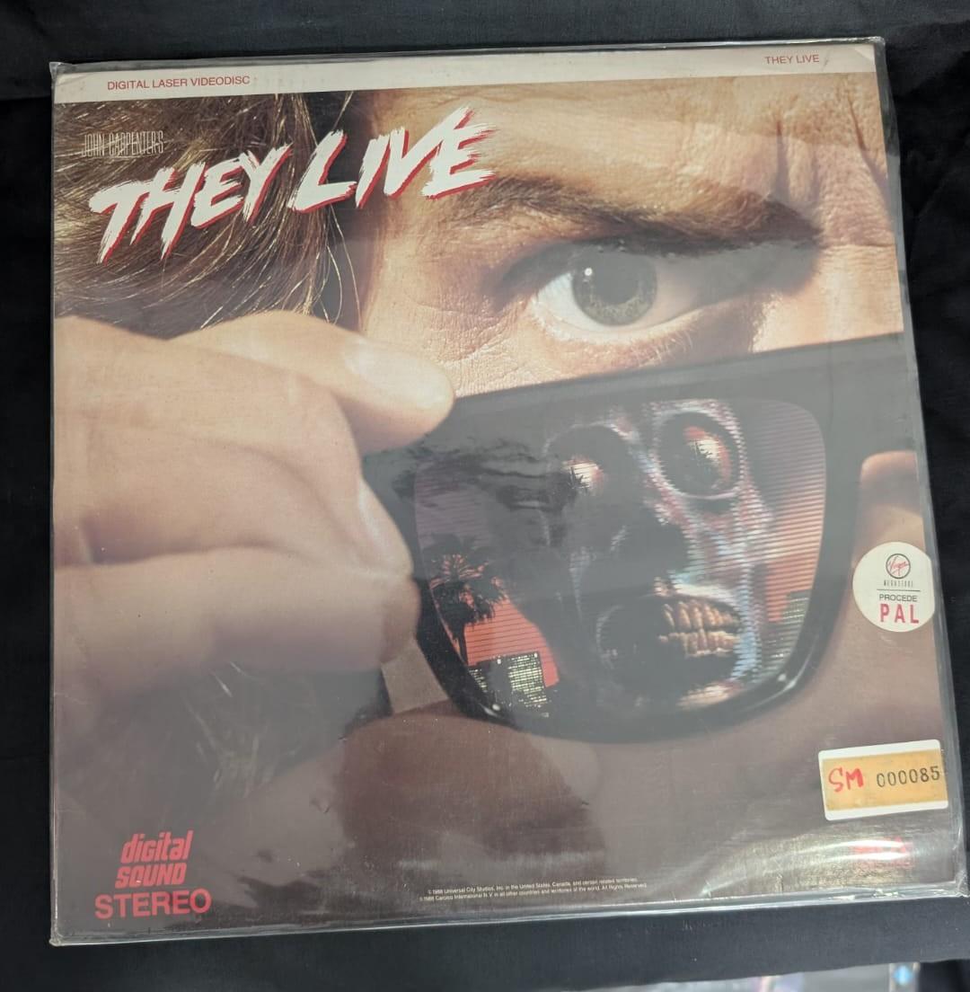 They Live Roddy Piper John Carpenter Laserdisc vintage rare